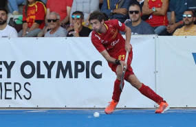 ep el jugador de la seleccion espanola de hockey hierba vicen ruiz