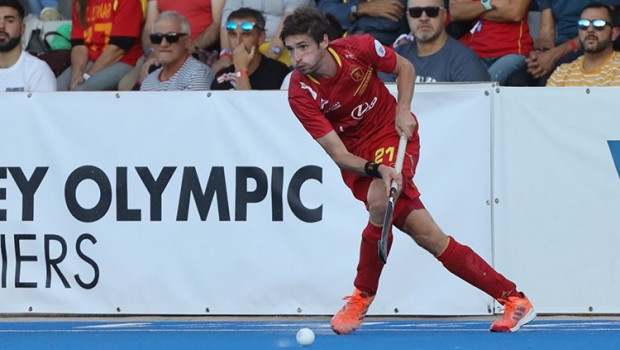 ep el jugador de la seleccion espanola de hockey hierba vicen ruiz