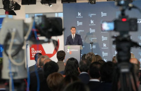 ep el lehendakari imanol pradales en un foro en san sebastian organizado por diario vasco