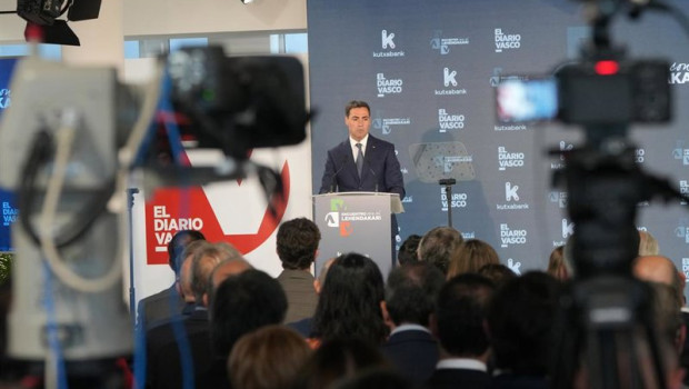 ep el lehendakari imanol pradales en un foro en san sebastian organizado por diario vasco