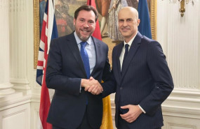 ep el ministro de transportes y movilidad sostenible oscar puente con el presidente del consejo de