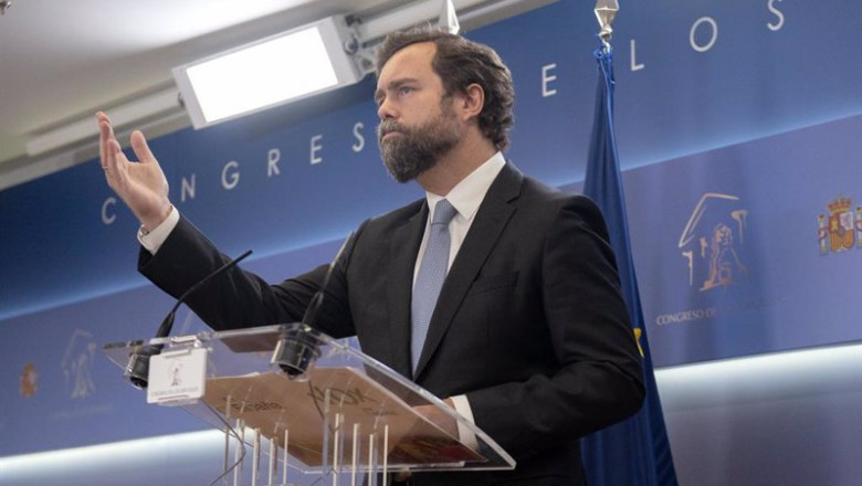 El portavoz de Vox en el Congreso, Iván Espinosa de los Monteros | EUROPA PRESS/A.Ortega.POOL - Europa Press ep el portavoz de vox en el congreso ivan espinosa de los monteros interviene en una rueda de prensa