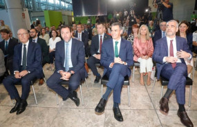 ep el presidente del gobierno pedro sanchez interviene en el acto de presentacion de las inversiones