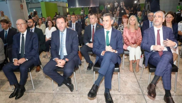 ep el presidente del gobierno pedro sanchez interviene en el acto de presentacion de las inversiones