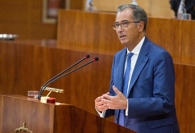Enrique Ossorio en el Pleno de la Asamblea sobre el máster de Cifuentes | PP ep enrique ossorioplenola asambleamastercifuentes