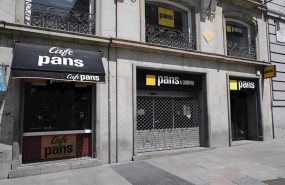 ep entrada de un restaurante de la cadena pans company un dia despues de que el gobierno presentara
