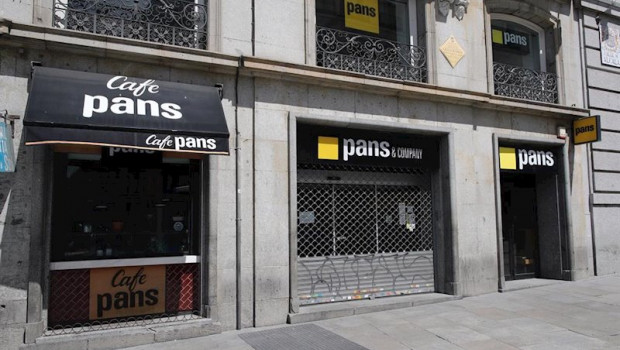 ep entrada de un restaurante de la cadena pans company un dia despues de que el gobierno presentara