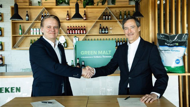 ep etienne strijp presidente de heineken espana y el ceo de grupo fertiberia javier goni