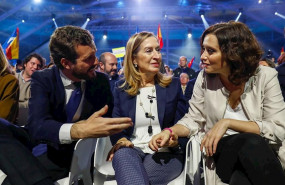 ep i-d el presidente del pp y candidato del partido a la presidencia del gobierno pablo casado la