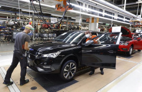 ep imagen de la cadena de ensamblaje de seat en martorell barcelona