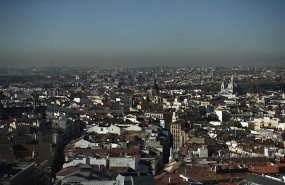 ep imagen de la ciudad de madrid tomada desde la centrica zona de callao donde son evidentes los
