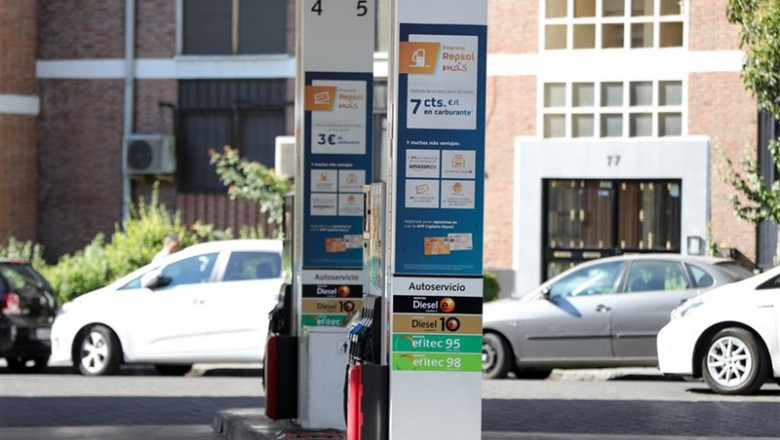 Imagen de una gasolinera de Madrid. | Jesús Hellín - Europa Press ep imagenuna gasolineramadrid
