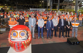 ep inauguracion nueva linea de moldeo de nissan en los corrales ep inauguracion nueva linea de moldeo de nissan en los corrales