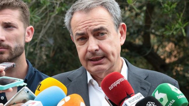 ep jose luis rodriguez zaptero atiendelos periodistas
