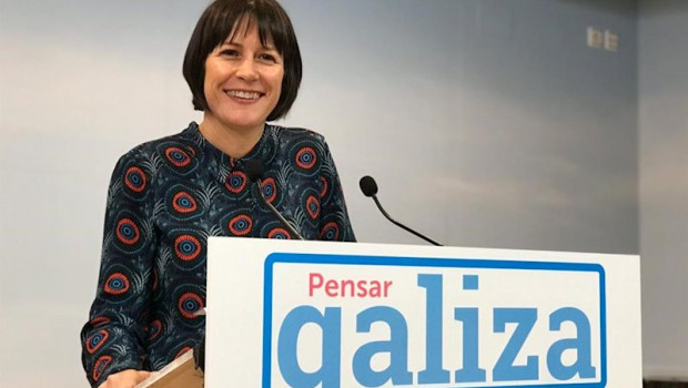 ep la candidata del bng ana ponton en su regreso de su permiso de maternidad ante las elecciones