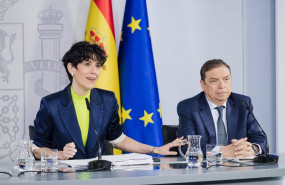 ep la ministra de inclusion seguridad social y migraciones y portavoz del gobierno elma saiz y el