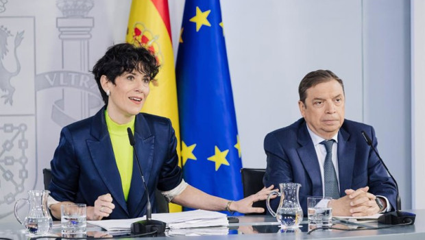 ep la ministra de inclusion seguridad social y migraciones y portavoz del gobierno elma saiz y el
