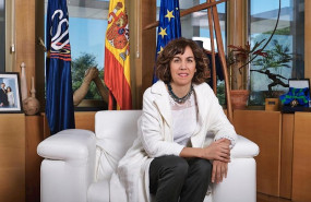 ep la presidenta del consejo superior de deportes csd irene lozano en su despacho en la sede de