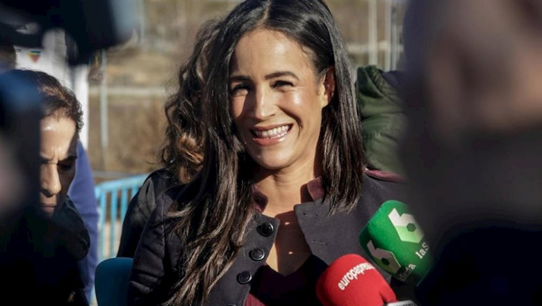 La vicealcaldesa de Madrid, Begoña Villacís, visita el festival Valdenavidad en el barrio de Valdebebas. Durante su visita, Villacís atendió a los medios de comunicación, en Madrid a 29 de diciembre de 2019 | Ricardo Rubio - Europa Press ep la vicealcaldesa de madrid begona villacis visita el festival valdenavidad en el barrio de