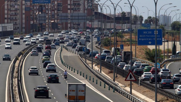 ep las carreteras de entrada y salida a malaga