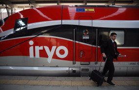 ep llegada del tren de alta velocidad iryo a la estacion maria zambrano ep llegada del tren de alta velocidad iryo a la estacion maria zambrano