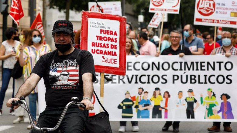 Manifestación del 1 de mayo en Murcia | EDU BOTELLA ep manifestacion del 1 de mayo en murcia