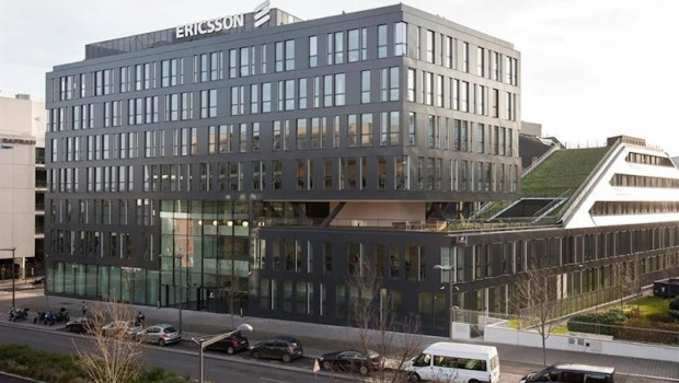 ep sede de ericsson en massy en los alrededores de paris francia