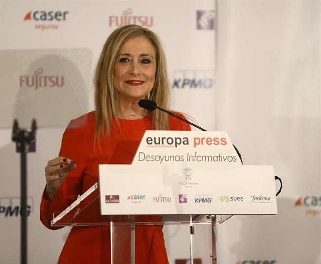 Selección De Imágenes Del Desayuno Informativo Con Cristina Cifuentes, President | EUROPA PRESS ep seleccionimagenesdesayuno informativocristina cifuentes president 20180115152202