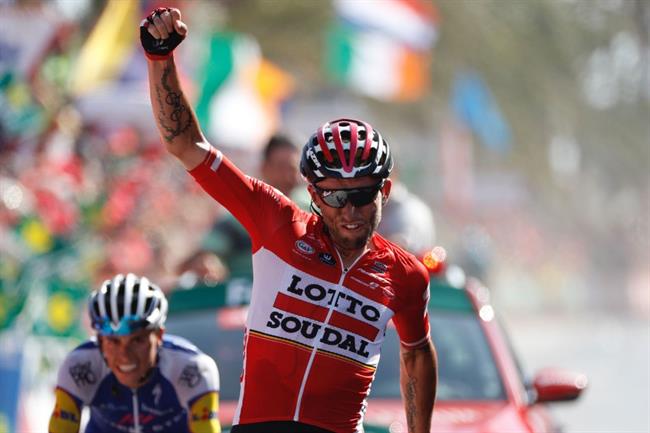 Tomasz Marczynski (Lotto-Soudal) gana en la Vuelta | PHOTO GÓMEZ SPORT / UNIPUBLIC ep tomasz marczynski lotto-soudal ganala vuelta