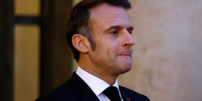 le president francais emmanuel macron a paris france 