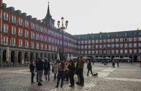 ep ambiente la plaza mayor en madrid espana a 24 de octubre de 2020 ep ambiente la plaza mayor en madrid espana a 24 de octubre de 2020