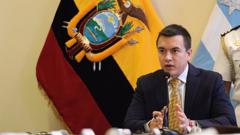 Archivo - El presidente de Ecuador, Daniel Noboa | PRESIDENCIA DE ECUADOR - Archivo ep archivo el presidente de ecuador daniel noboa 20240112145004
