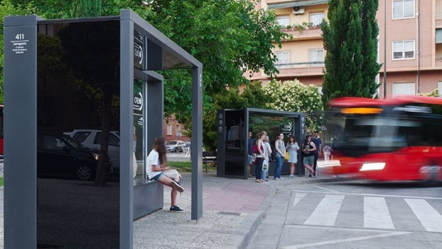 ep archivo   parada de autobuses del consorcio de transportes del area de zaragoza