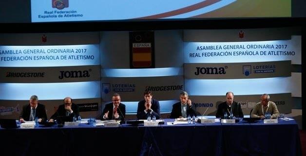 Asamblea Real Federación Española Atletismo RFEA ep asamblea real federacion espanola atletismo rfea