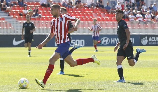 ep dario povedad jugando con el atletico de madrid