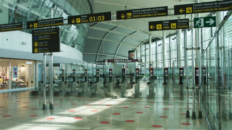 ep el aeropuerto de valencia pone en servicio una nueva zona de salidas internacionales
