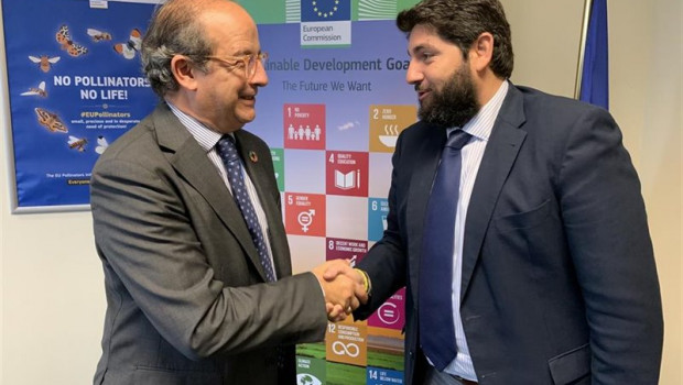 ep el director general de medio ambiente de la comision europea daniel callejacon el presidente de