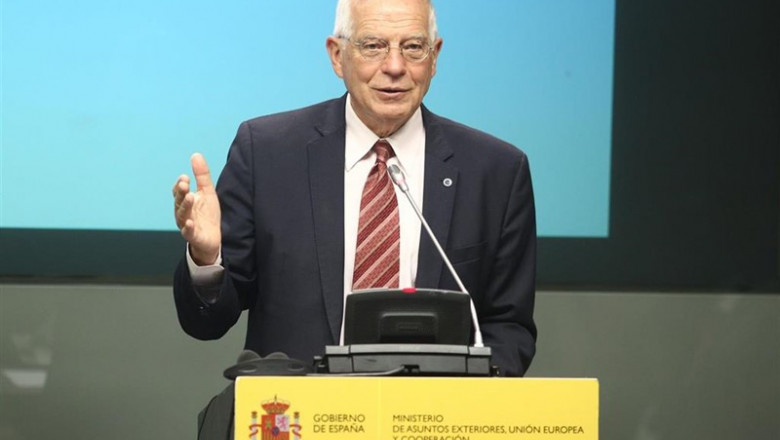 Josep Borrell | Eduardo Parra - Europa Press ep el ministre dafers exteriors unio europea i cooperacio en funcions josep borrell en roda de