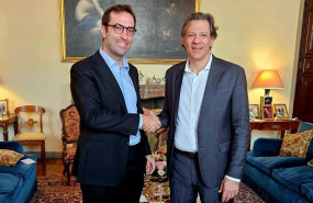 ep el ministro de economia empresa y comercio carlos cuerpo y el ministro de finanzas de brasil