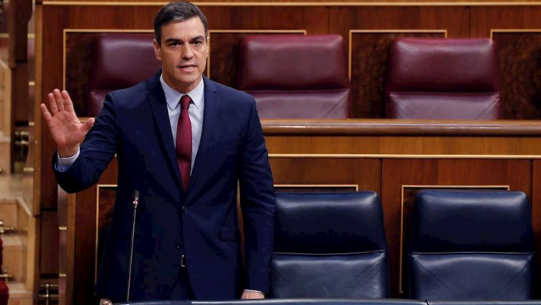 ep el presidente del gobierno pedro sanchez durante la sesion de control al ejecutivo en el congreso