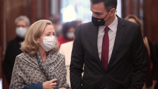 ep el presidente del gobierno pedro sanchez y la vicepresidenta tercera y ministra de asuntos ep el presidente del gobierno pedro sanchez y la vicepresidenta tercera y ministra de asuntos