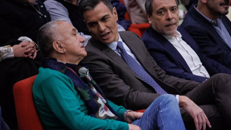 ep el secretario general de ugt pepe alvarez el presidente del gobierno pedro sanchez y el ep el secretario general de ugt pepe alvarez el presidente del gobierno pedro sanchez y el