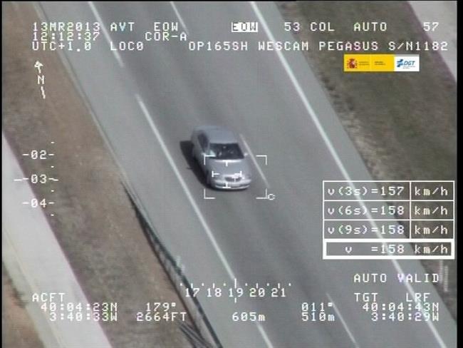 ep excesovelocidad coche radar