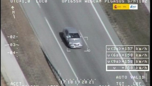 ep excesovelocidad coche radar