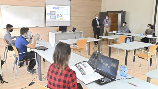 ep imagen de una de las clases de formacion