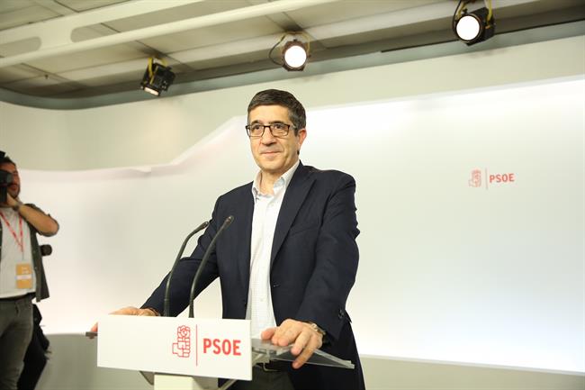 Intervención de Patxi López tras las primarias del PSOE | EUROPA PRESS ep intervencionpatxi lopezlas primariaspsoe
