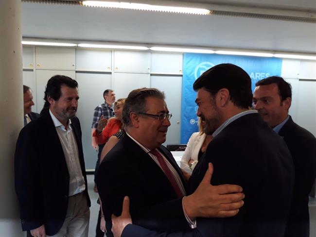 ep juan ignacio zoido saludaalcladealicante luis barcala