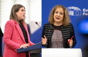 ep la eurodiputada balear alicia homs y la presidenta del grupo de socialistas y democratas iratxe ep la eurodiputada balear alicia homs y la presidenta del grupo de socialistas y democratas iratxe