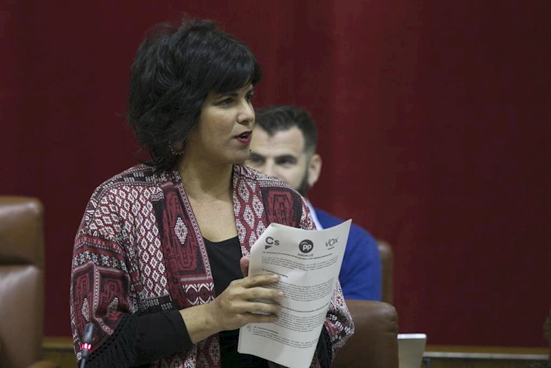 ep la lideresa del grupo parlamentario adelante andalucia teresa rodriguez en una foto de archivo