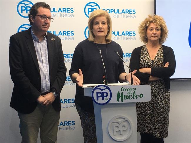 La ministra de Empleo y Seguridad Social, Fátima Báñez. | PP ep la ministraempleoseguridad social fatima banez 20180430150401
